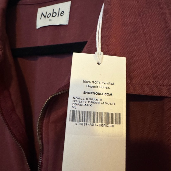 Noble Brick-Red Zip Front Mini Dress - Picture 3 of 3